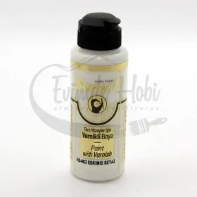 Senart Vernikli Boya VB003 Eskimiş Beyaz 120ml